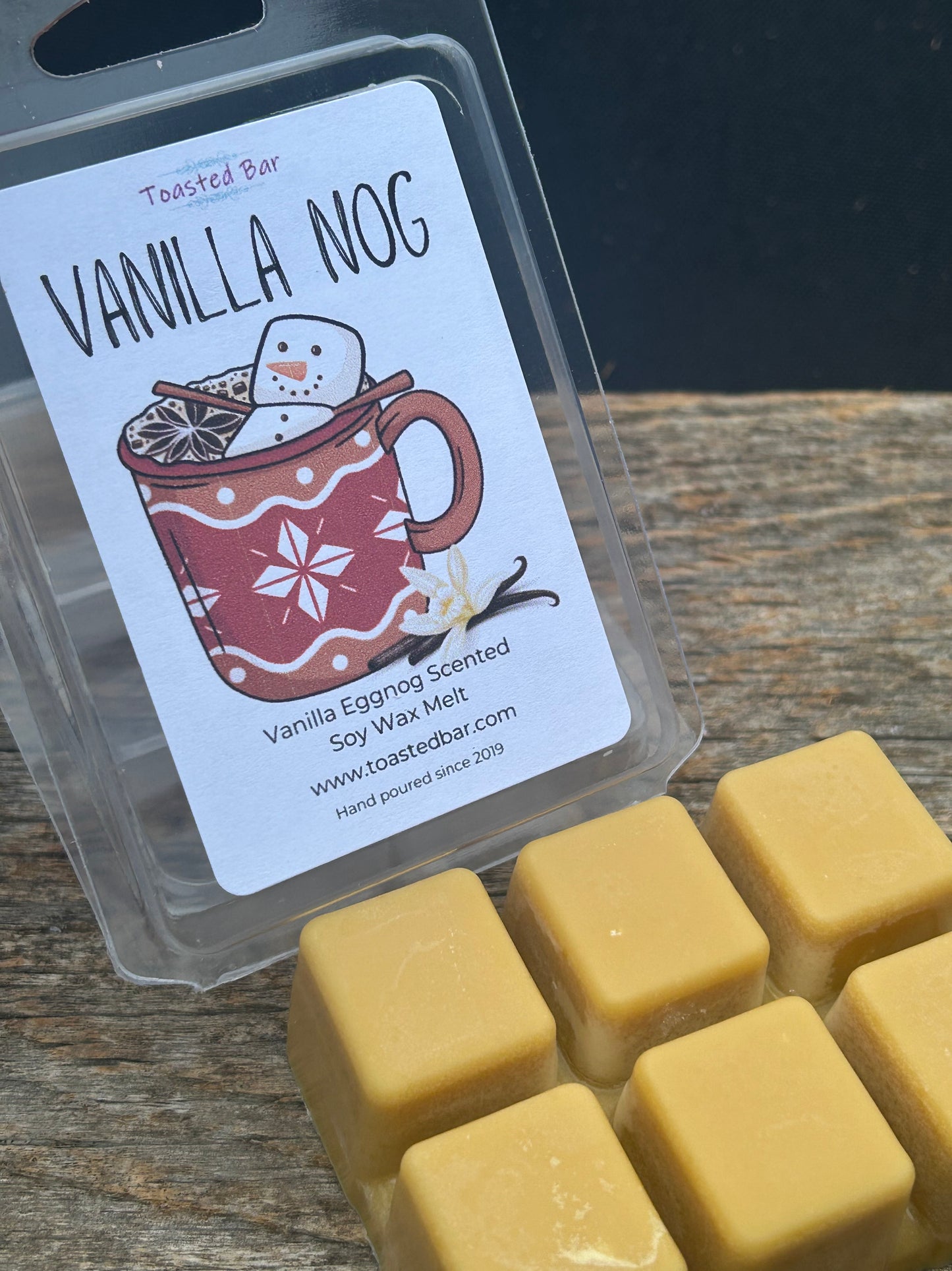 Vanilla Nog - Vanilla Eggnog Scented Soy Wax Melt