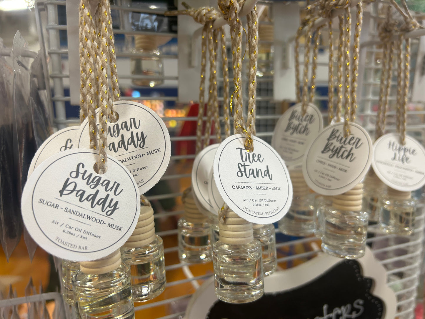 Hanging Air & Car Diffuser Bottles - Air Fresheners