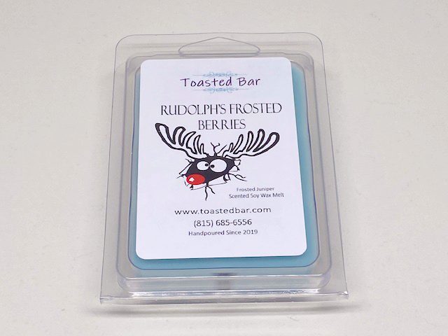 Rudolph's Frosted Berries - Frosted Juniper Scented Soy Wax Melt image 2
