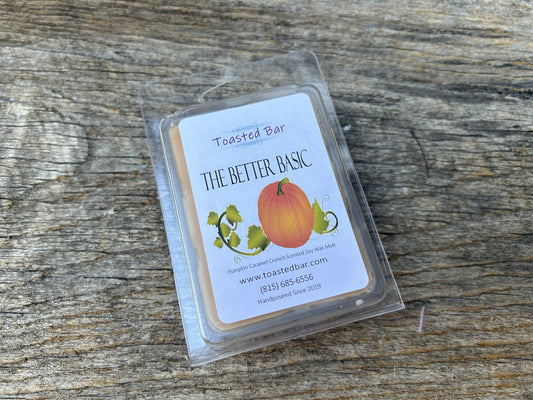 The Better Basic - Pumpkin Caramel Crunch Scented Soy Wax Melt image 0