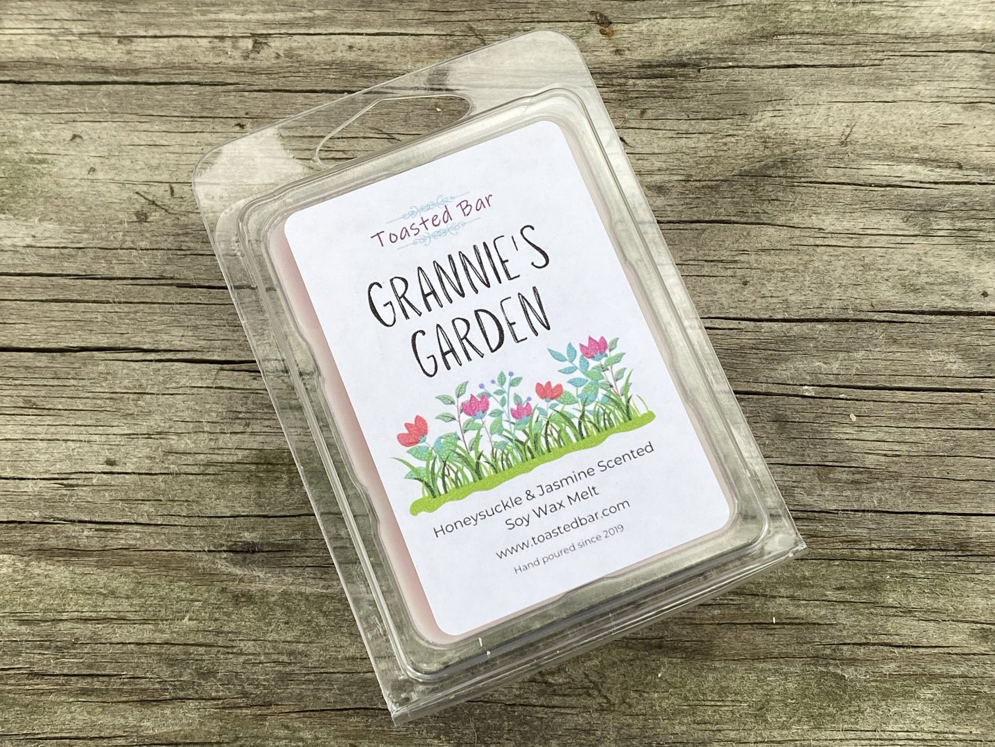 Grannie's Garden - Honeysuckle and Jasmine Scented Soy Wax Melt image 1
