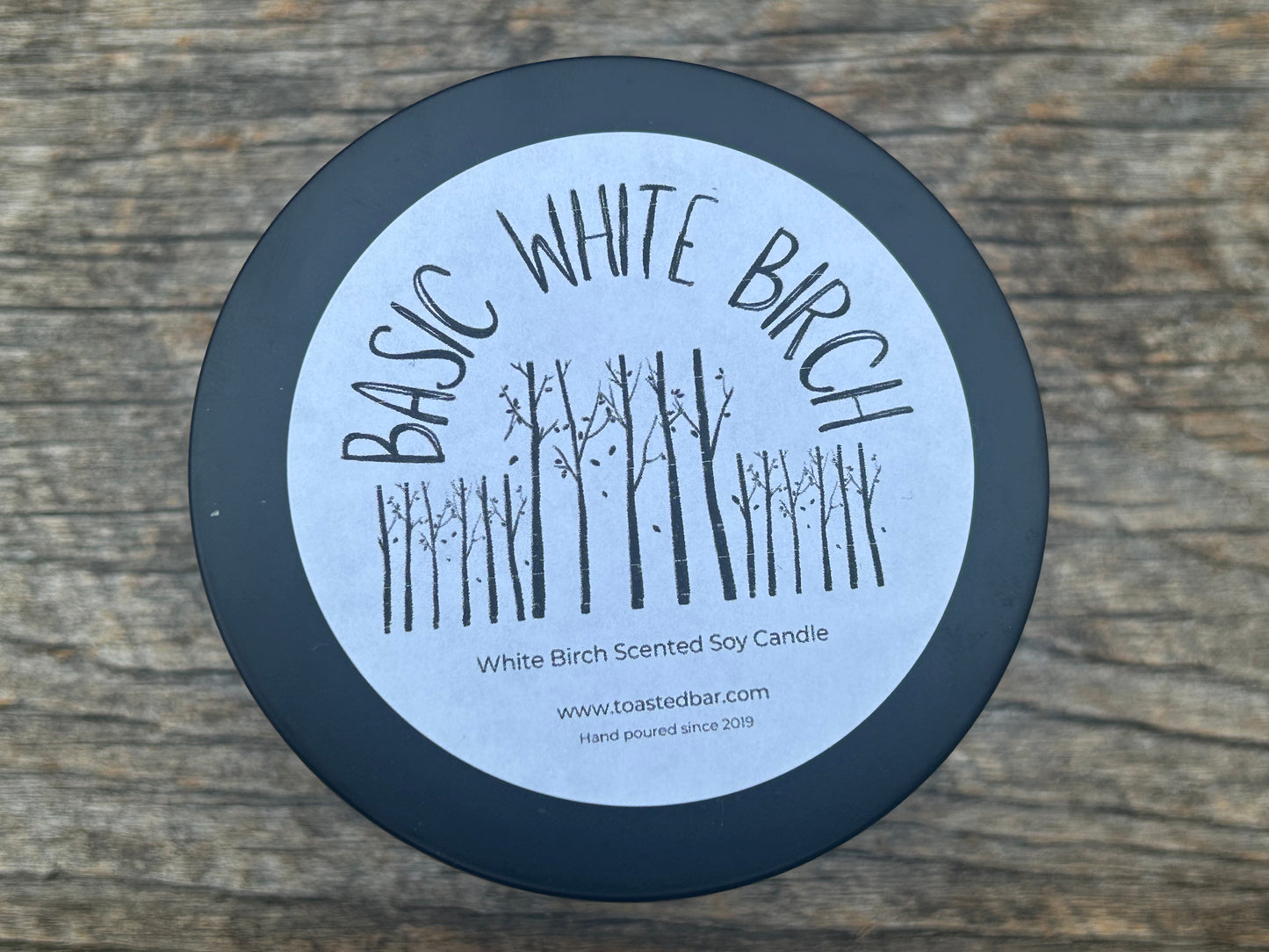 Basic White Birch - White Birch Scented Soy Candle