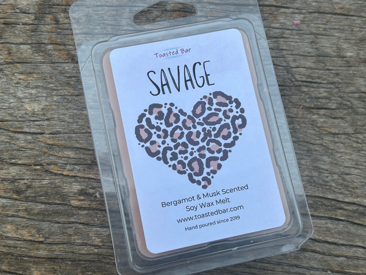 Savage - Bergamot & Musk Scented Soy Wax Melt