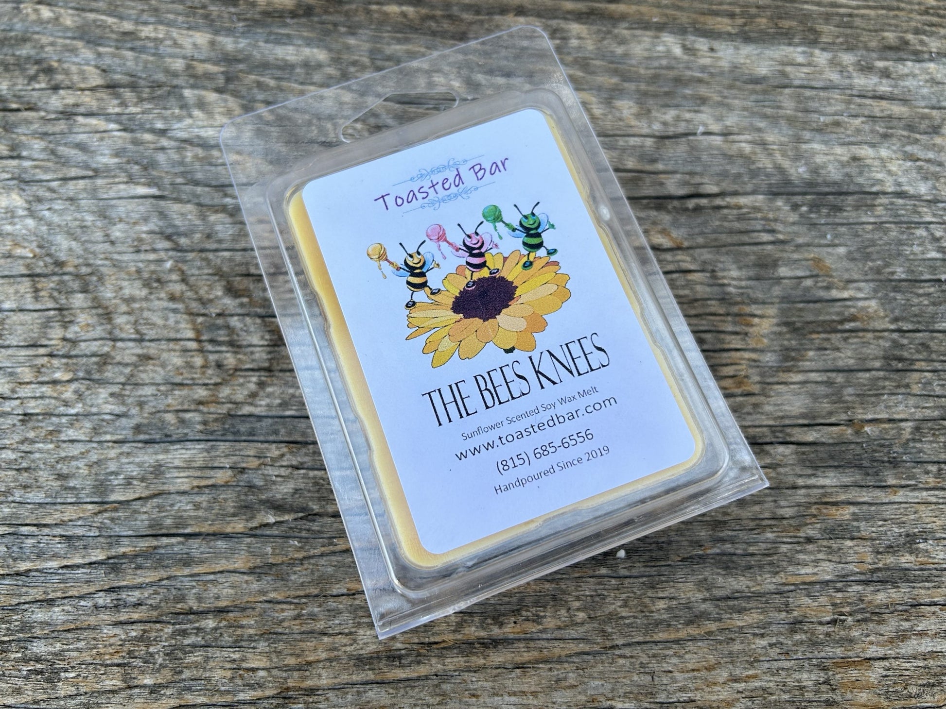 The Bee's Knees - Sunflower Scented Soy Wax Melt image 0