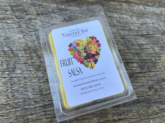 Fruit Salsa - Pineapple Cilantro Scented Soy Wax Melt image 0