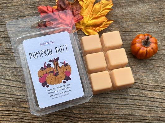 Pumpkin Butt - Pumpkin Apple Butter Scented Soy Wax Melt