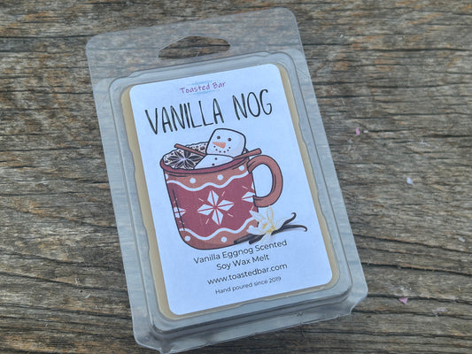 Vanilla Nog - Vanilla Eggnog Scented Soy Wax Melt