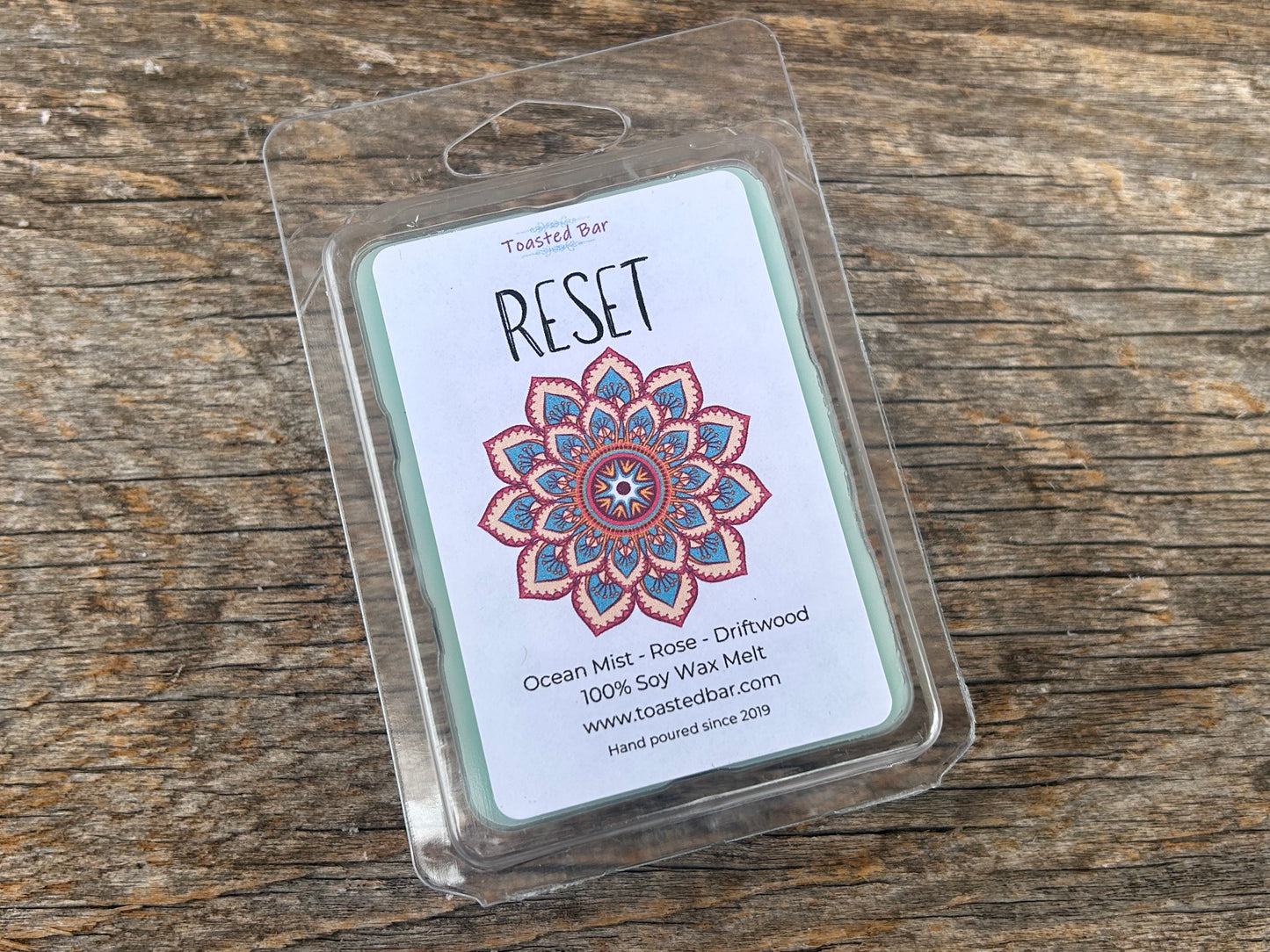 Reset - Ocean Mist & Driftwood Scented Soy Wax Melt