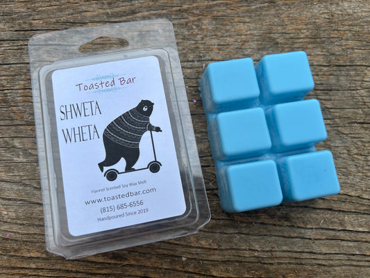 Shweta Wheta - Flannel Scented Soy Wax Melt
