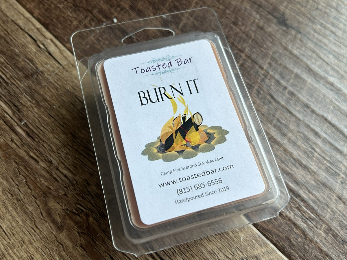 Burn It - Campfire Scented Soy Wax Melt image 0