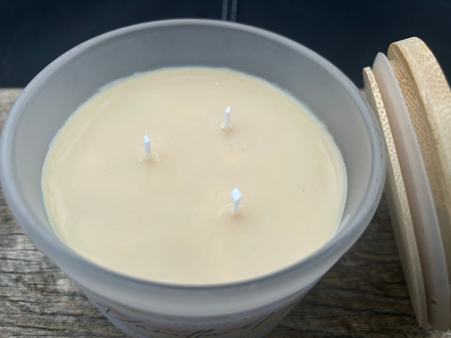 Vanilla Nog - Vanilla Eggnog Scented Soy Candle - Three Wick