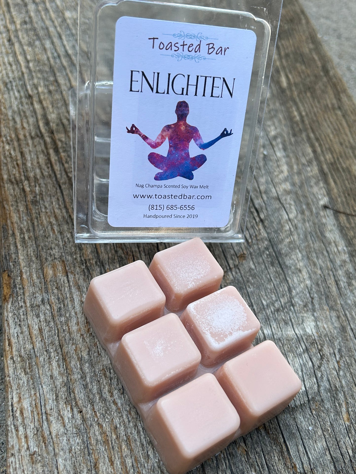 Enlighten - Nag Champa Scented Soy Wax Melt