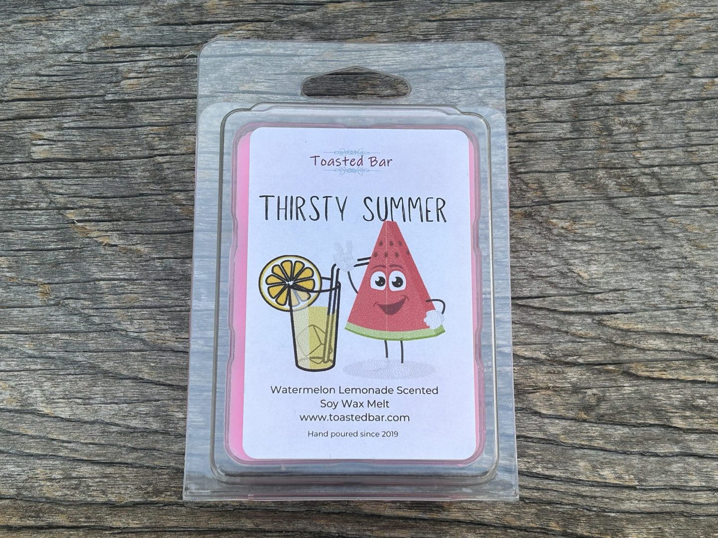 Thirsty Summer - Watermelon Lemonade Scented Soy Wax Melt image 4