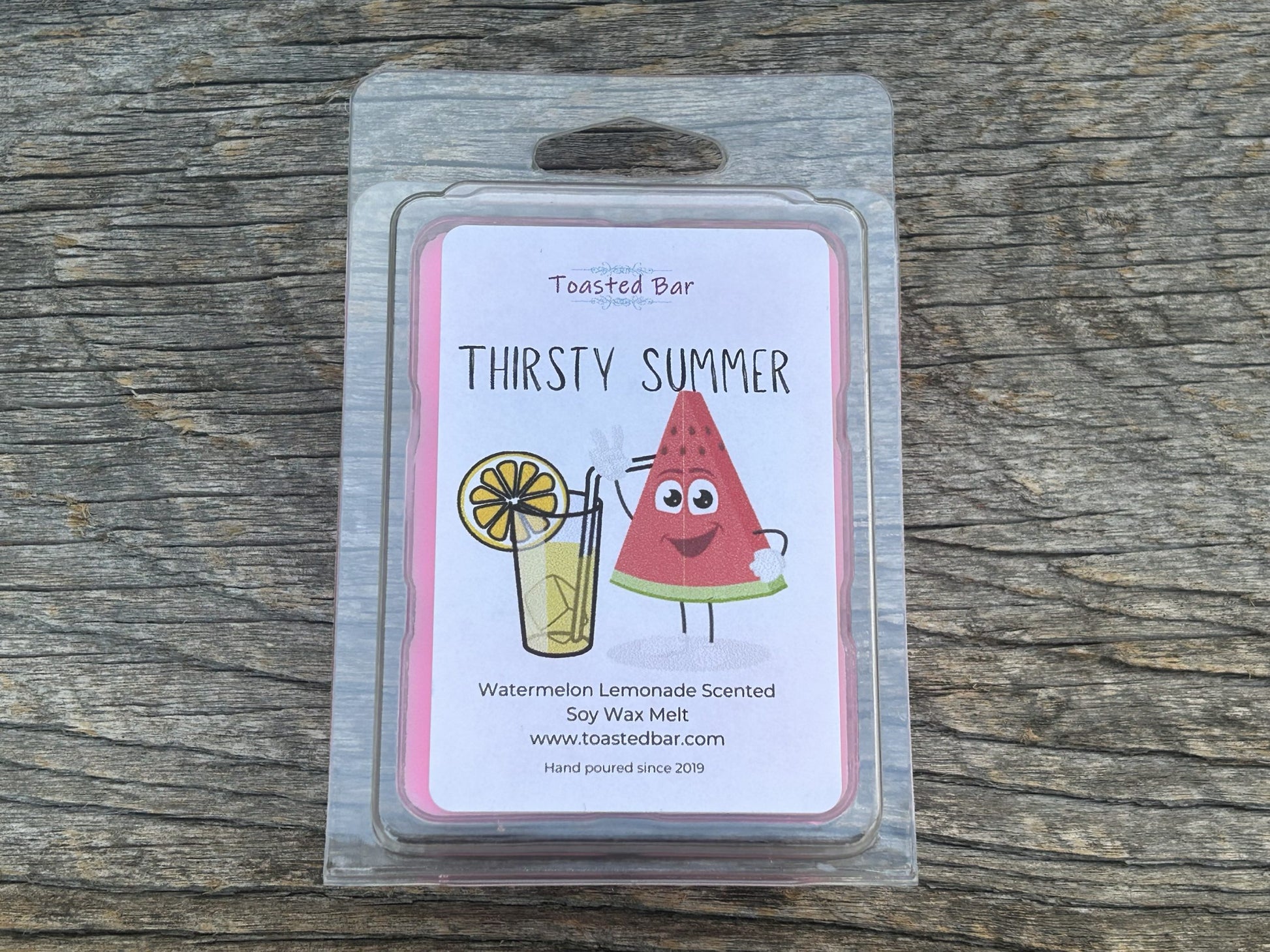 Thirsty Summer - Watermelon Lemonade Scented Soy Wax Melt image 4