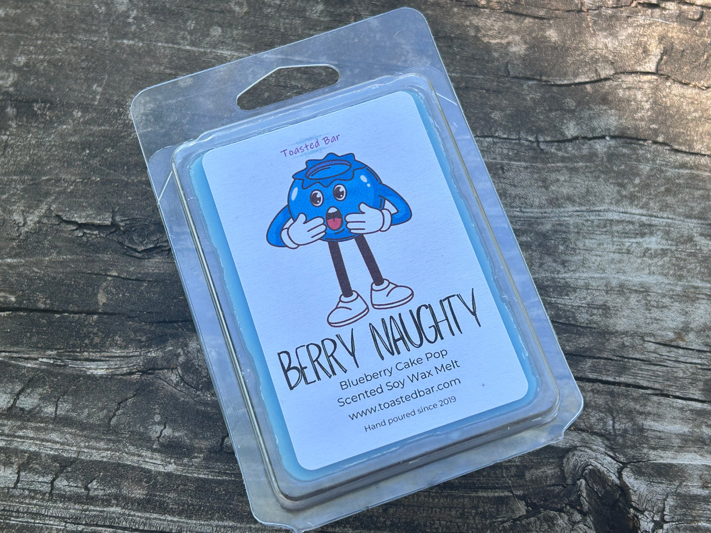 Berry Naughty - Blueberry Cake Pop Scented Soy Wax Melt