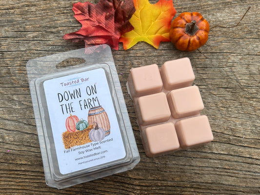 Down on the Farm - Fall Farmhouse Type Scented Soy Wax Melt