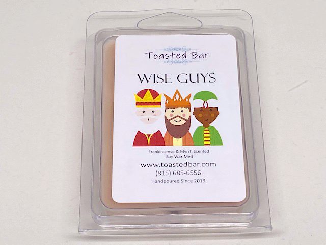 Wise Guys - Frankincense and Myrrh Scented Soy Wax Melt image 1