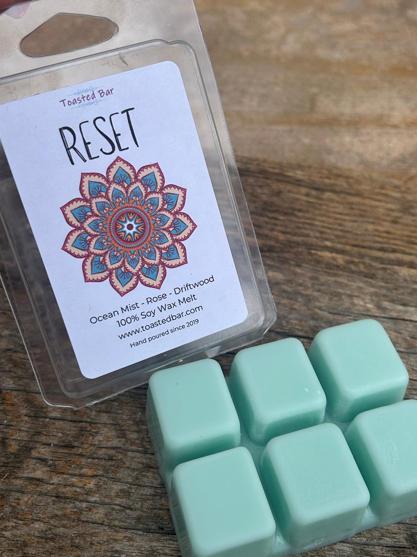Reset - Ocean Mist & Driftwood Scented Soy Wax Melt