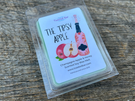 The Tipsy Apple - Champagne Apple and Honey Scented Soy Wax Melt