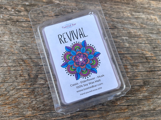 Revival - Elderflower & Musk Scented Soy Wax Melt