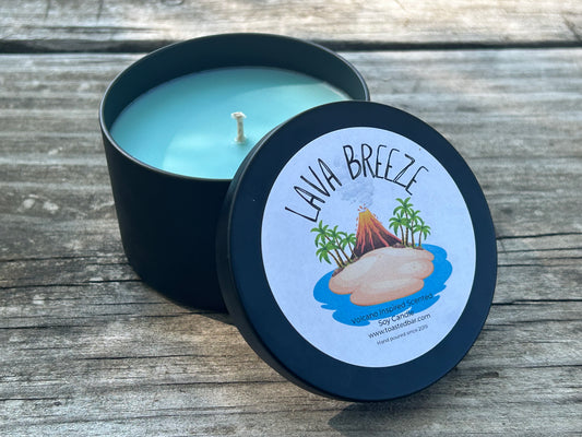 Lava Breeze - Volcano Inspired Soy Candle