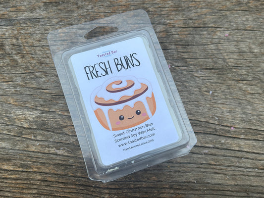Fresh Buns - Sweet Cinnamon Bun Scented Soy Wax Melt