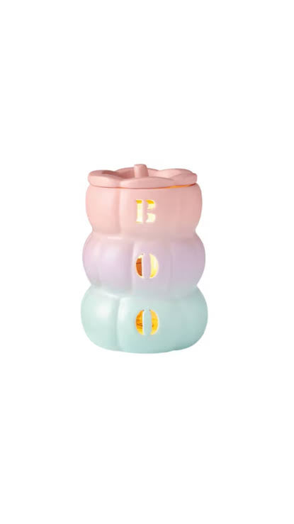 Boo Pastel Color Pumpkin Wax Warmer