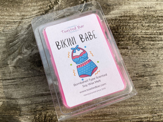Bikini Babe - Bombshell Type Scented Soy Wax Melt image 0