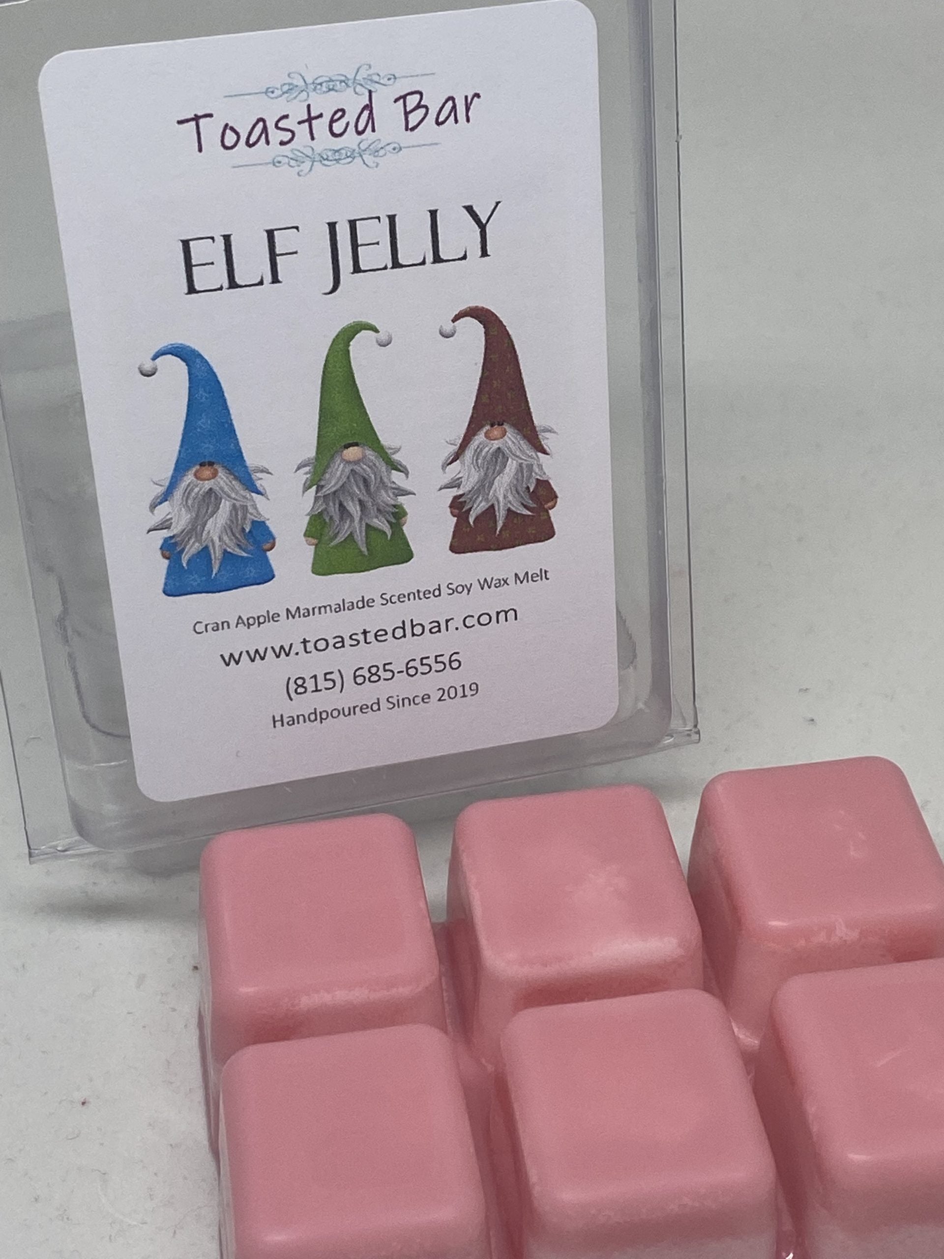 Elf Jelly - Cranberry Apple Marmalade Scented Soy Wax Melt image 5