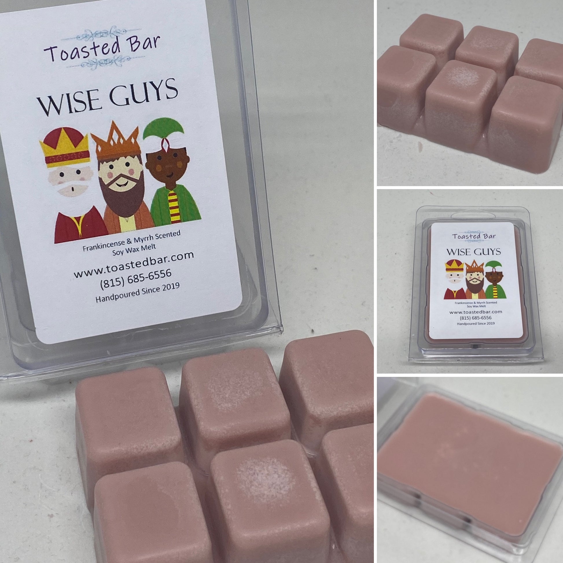 Wise Guys - Frankincense and Myrrh Scented Soy Wax Melt image 4