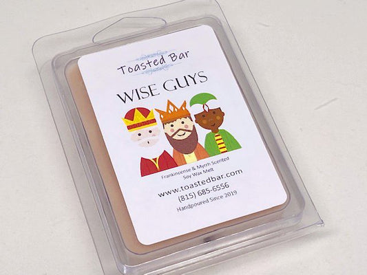 Wise Guys - Frankincense and Myrrh Scented Soy Wax Melt image 0