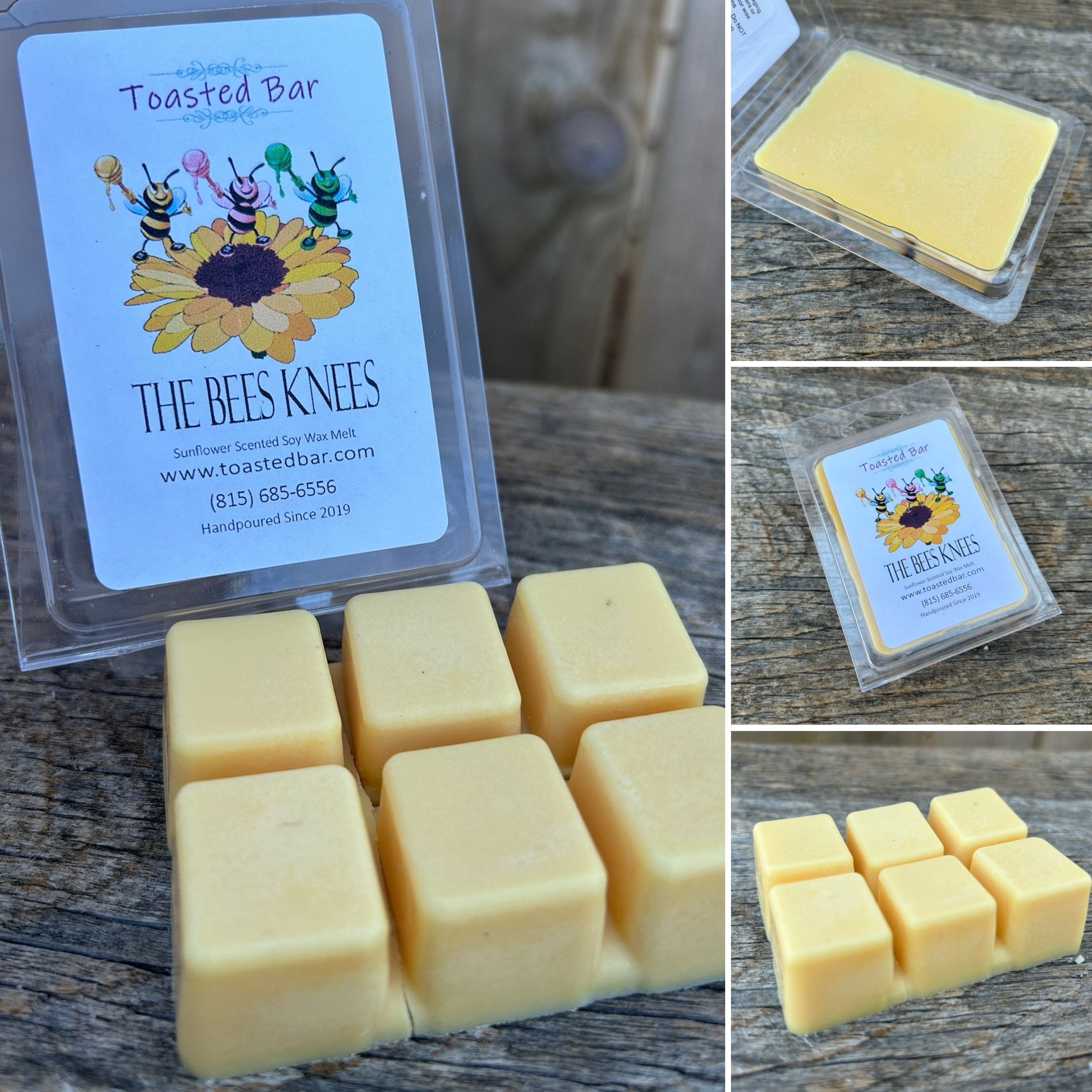 The Bee's Knees - Sunflower Scented Soy Wax Melt image 4