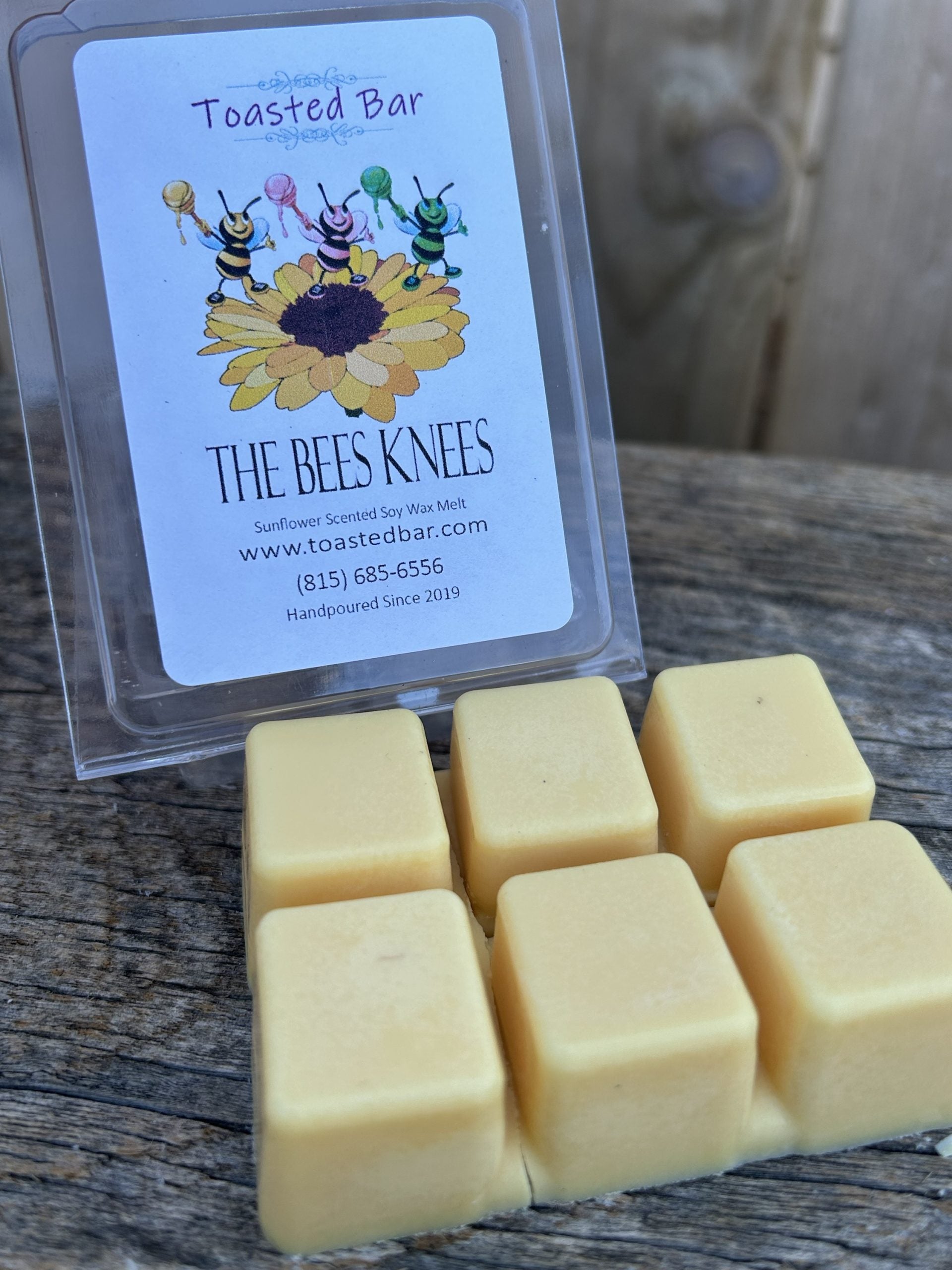 The Bee's Knees - Sunflower Scented Soy Wax Melt image 3