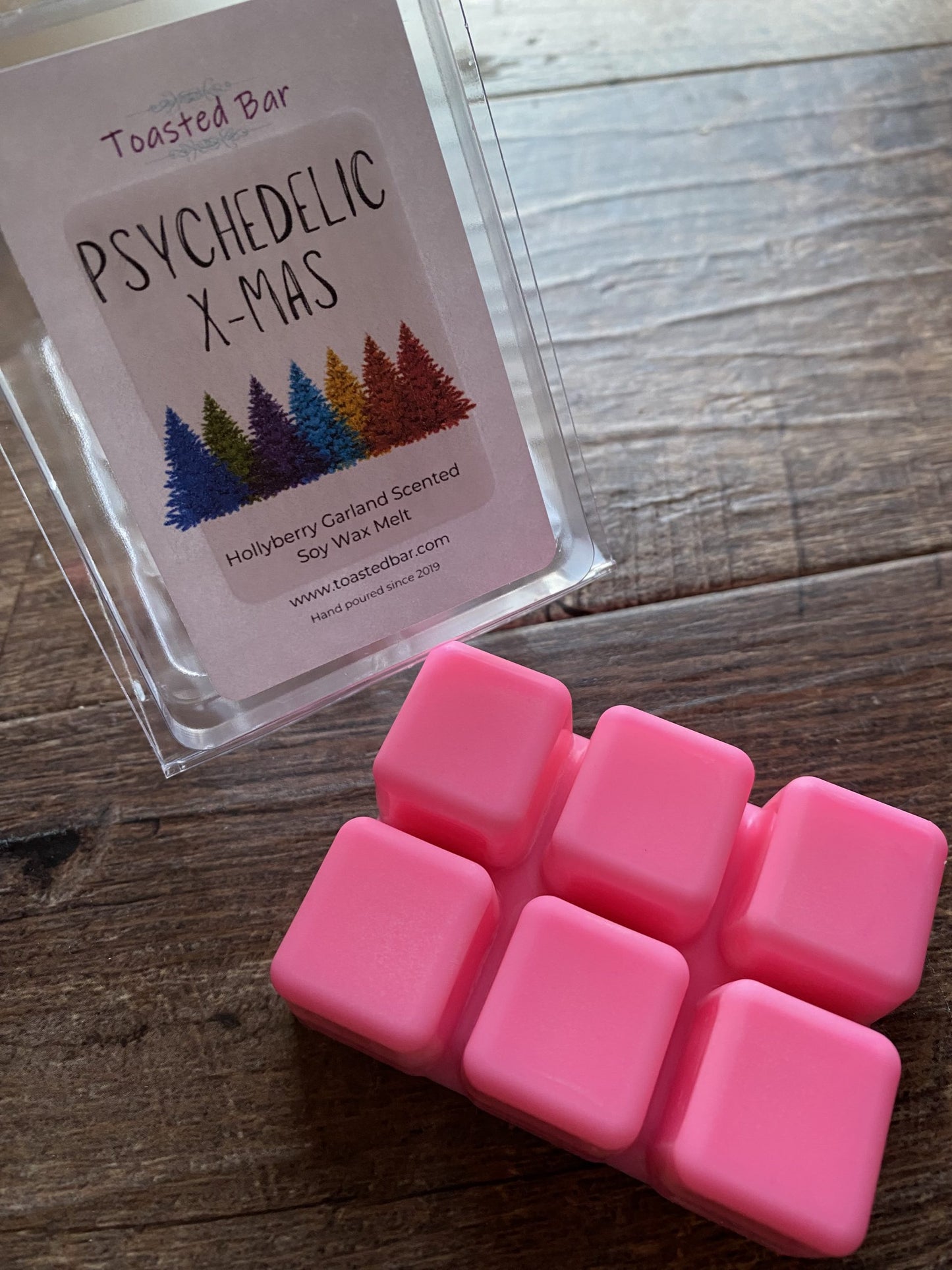 Psychedelic XMas - Hollyberry Garland Scented Soy Wax Melt image 4