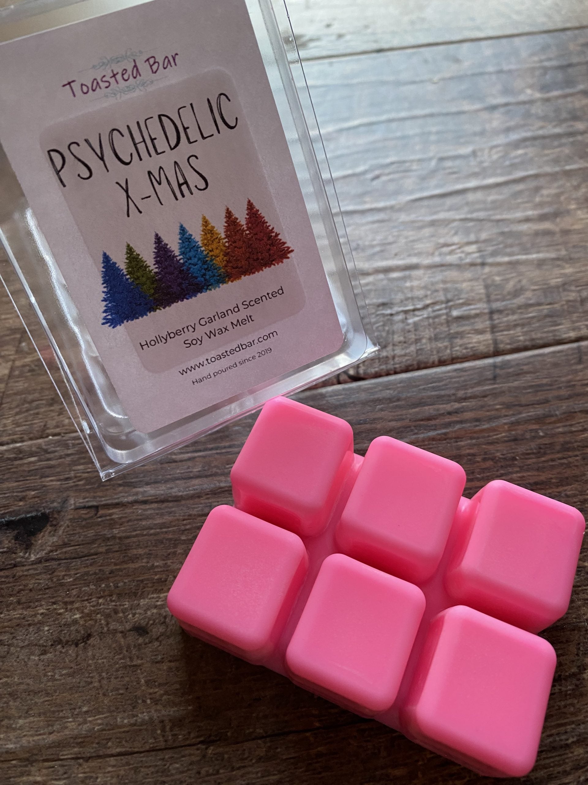 Psychedelic XMas - Hollyberry Garland Scented Soy Wax Melt image 4