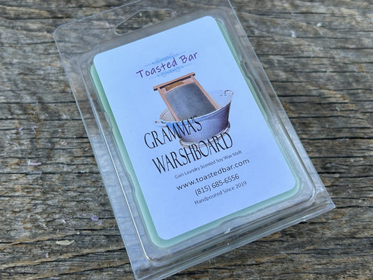 Gramma's Warshboard - Gain Scented Soy Wax Melt image 0